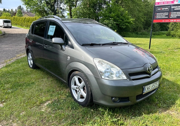 Toyota Corolla Verso cena 12900 przebieg: 287000, rok produkcji 2006 z Andrychów małe 781